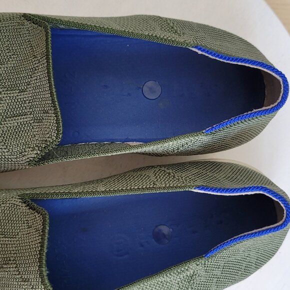 Rothy’s Women's The Original Safari Print Olive Green Slip On Casual Sneaker 12 - Picture 15 of 16